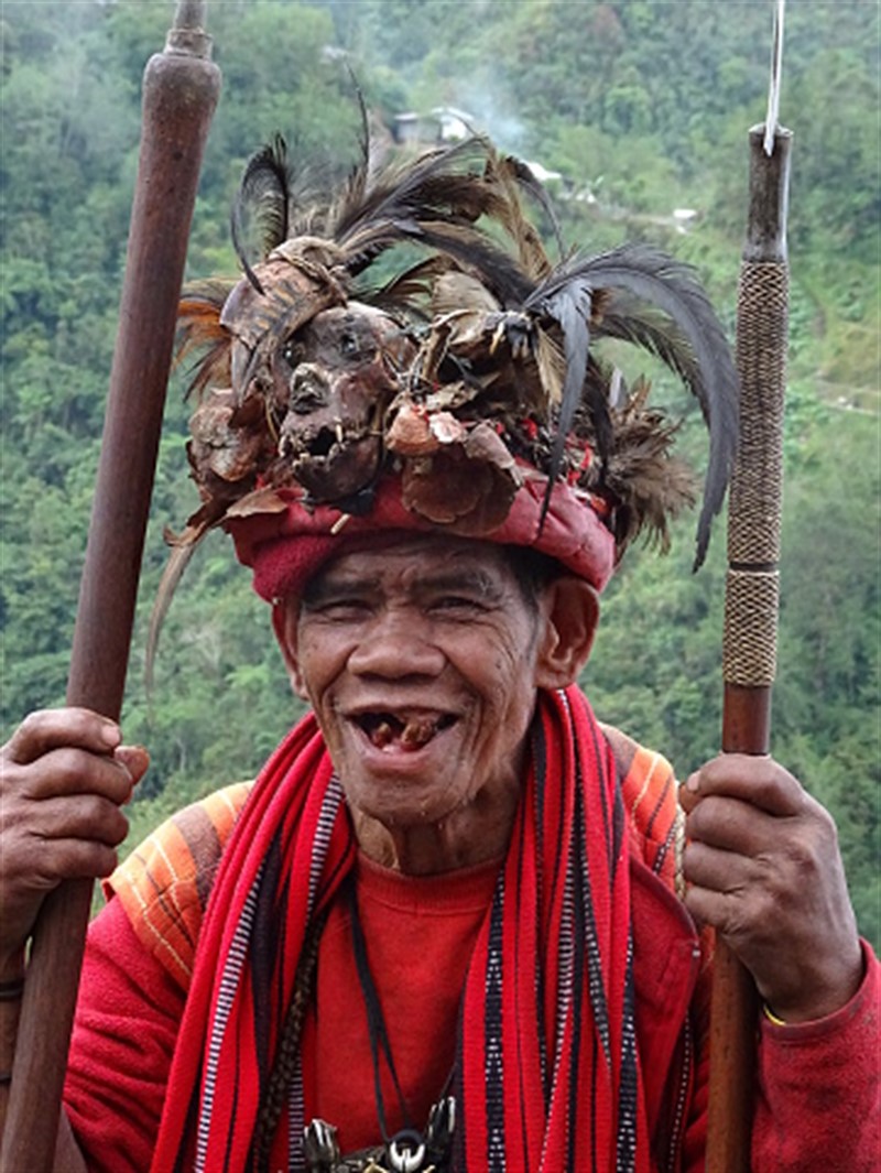 Stařešina kmene Ifugao
