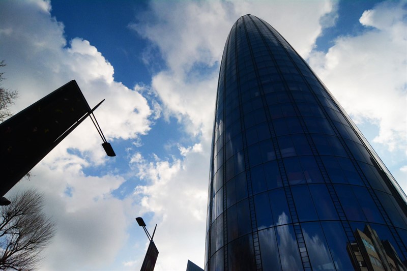 Netradiční pohled na londýnskou architekturu nám poslala Světlana Olejáková