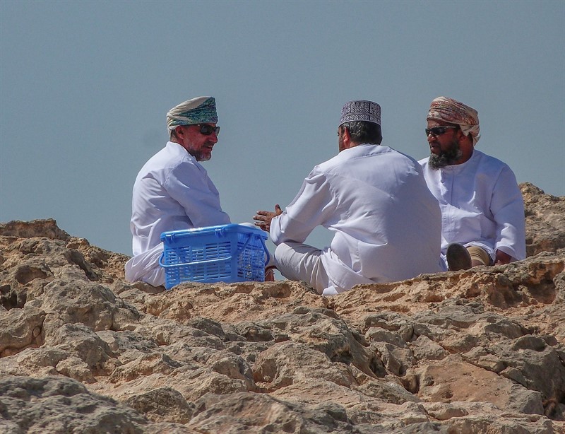 Vlastimil Lucák v Ománu, v oblasti Aš-Šarkíja zaznamenal kempování místních