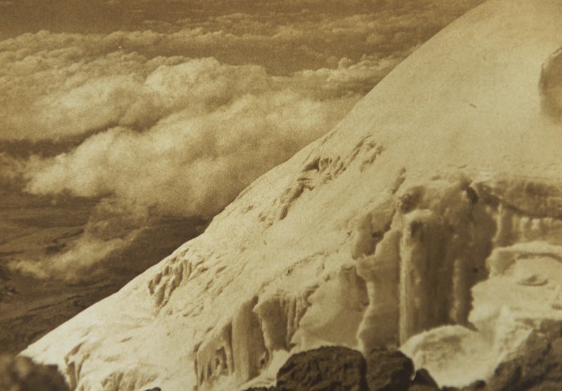 Ledovec na Kilimandžáru v roce 1948