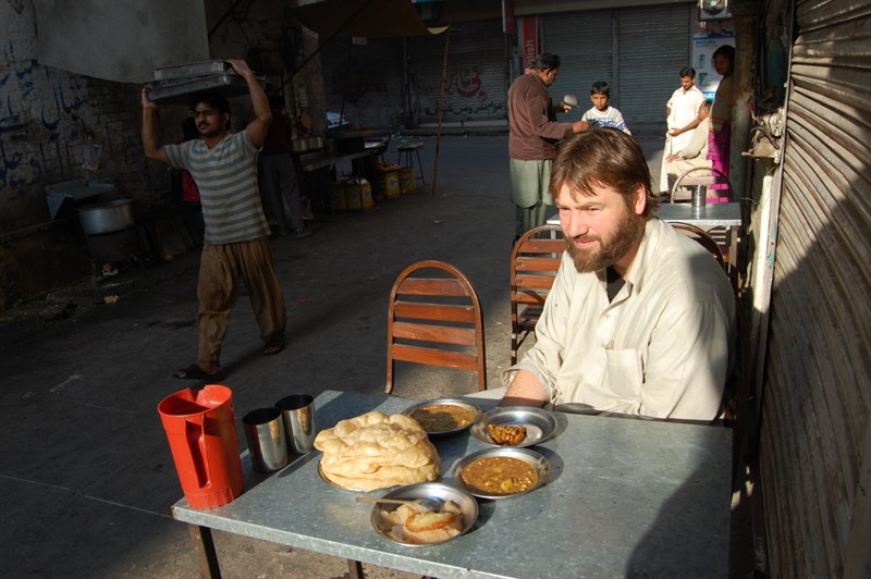 Petr v pákistánském Lahore