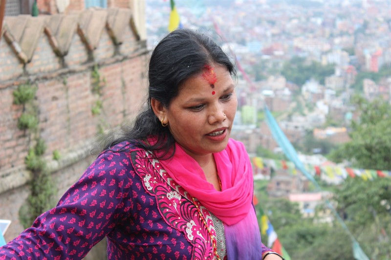 Nad věcí - nad Kathmandu