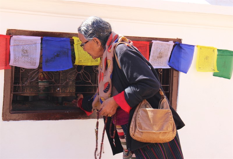 Kousek Tibetu, kousek  moderny  (Kathmandu)