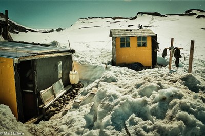 Polární základna v Antarktidě