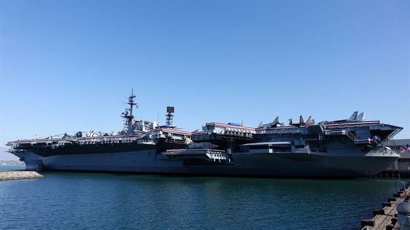 USS Midway najdete u Navy Pier v San Diegu