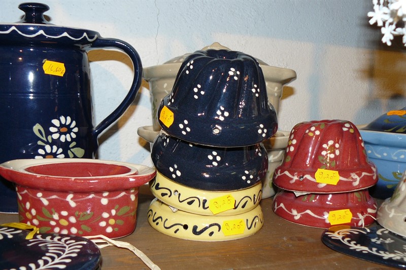 Keramika s alsaskými motivy