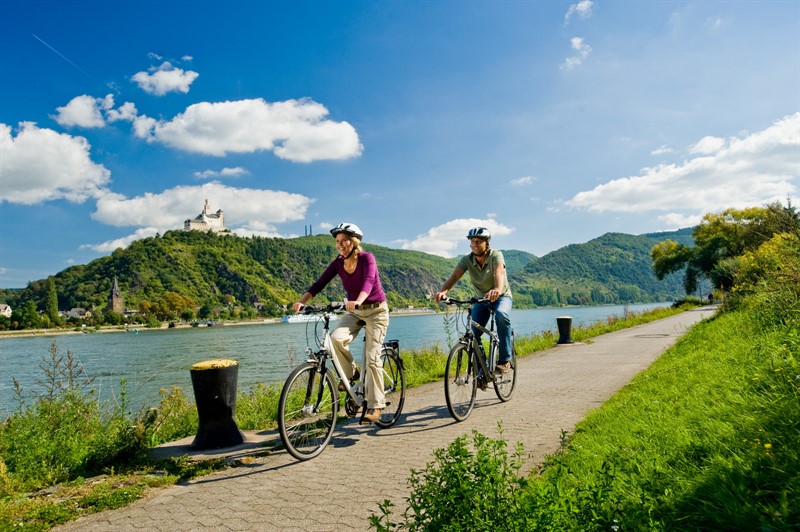 Na kole okolo Mosely (Foto Dominik Ketz, Rheinland-Pfalz Tourismus)
