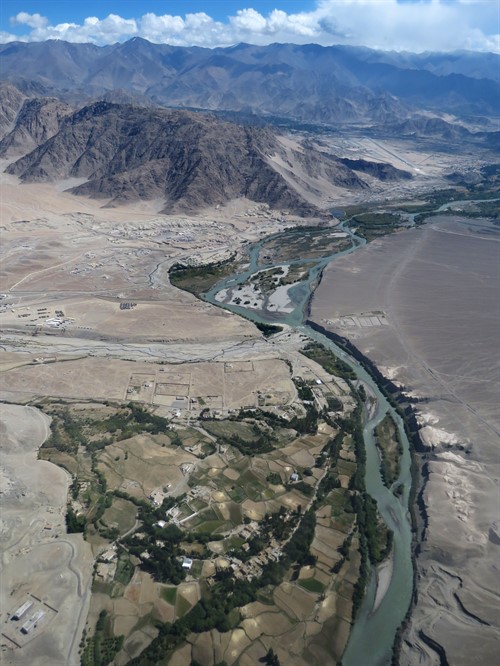 Indie - řeka Indus v Ladakhu